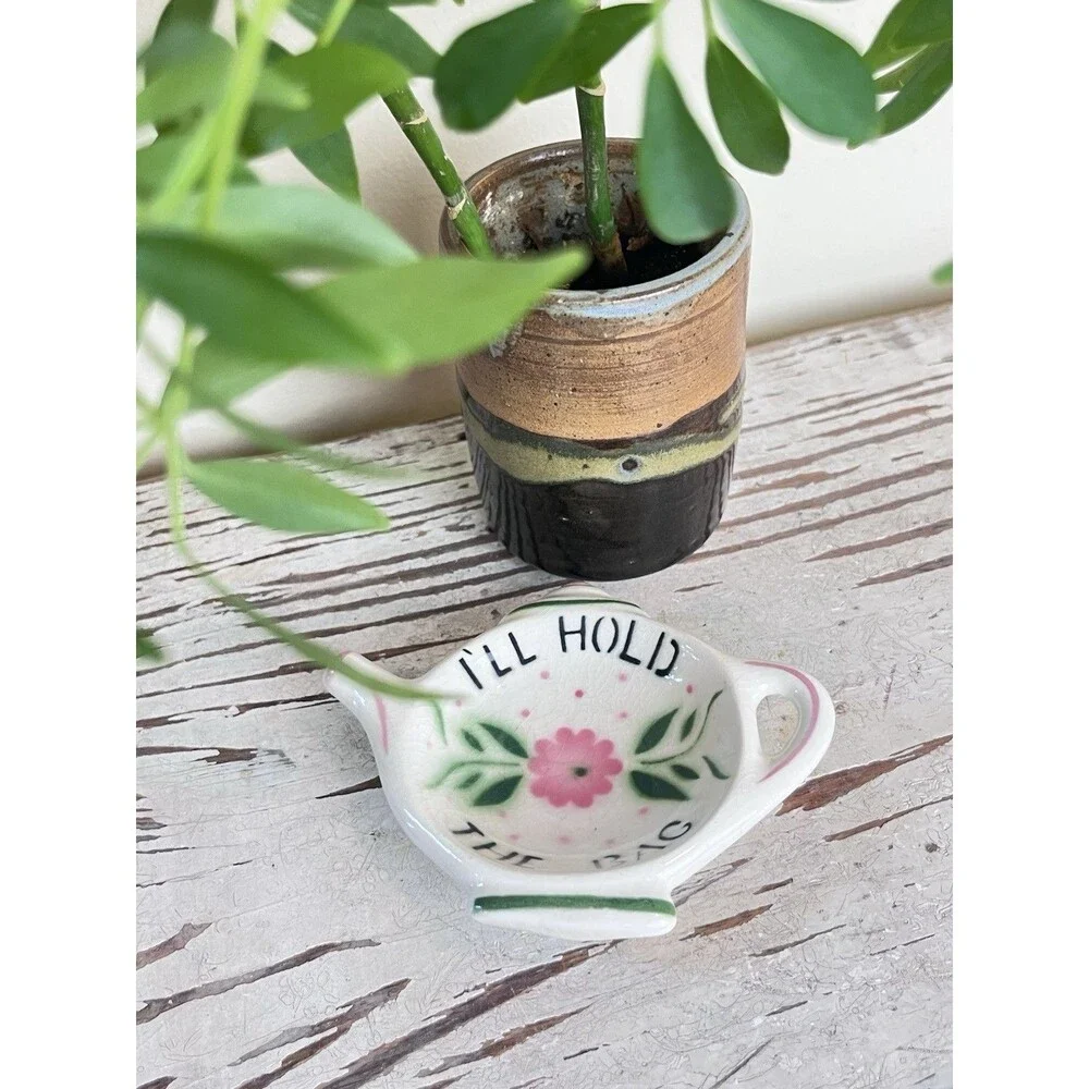 Vintage Tea Bag Holder  